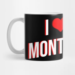 I Love Montana Mug